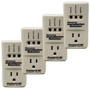 4 Pack 1800 Watts Refrigerator Voltage Protector Brownout Surge Appliance (New Model) 4 Pack 1800 Watts Refrigerator Voltage Protector Brownout Surge Appliance (New Model)