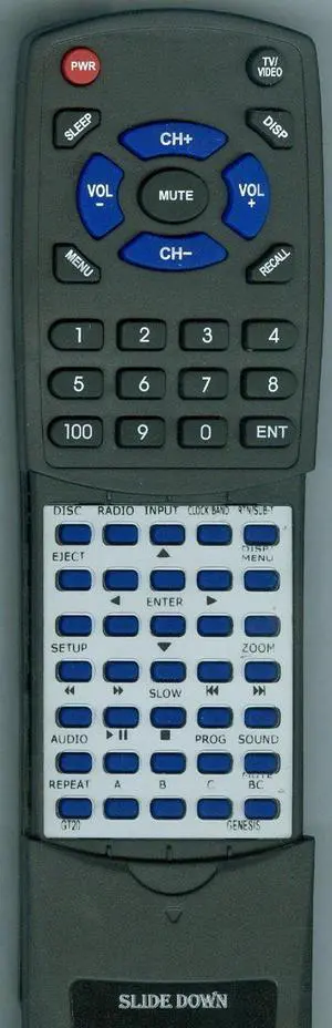 Replacement Remote Control for Genesis GT2.0 Replacement Remote Control for Genesis GT2.0