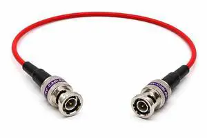 12G-SDI BNC to BNC Cable, 4855R,6ft, Red | Premium Mini RG59, 75 Ohm, Supports SD, HD, 3G, 6G & 12G-SDI 12G-SDI BNC to BNC Cable, 4855R,6ft, Red | Premium Mini RG59, 75 Ohm, Supports SD, HD, 3G, 6G & 12G-SDI