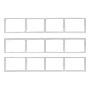 CD Storage Shelf for Wall, 34 Inch Media Storage Rack, Wall Mounted Video Games CD DVD Organizer Metal Shelf, Cube Storage Organizer Floating Shelf (3 Pcs, White) CD Storage Shelf for Wall, 34 Inch Media Storage Rack, Wall Mounted Video Games CD DVD Organizer Metal Shelf, Cube Storage Organizer Floating Shelf (3 Pcs, White)