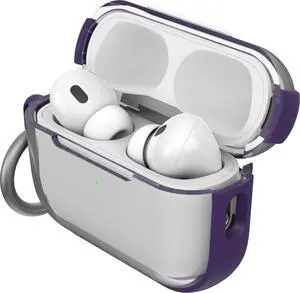 Clear Case for AirPods Pro (2nd Gen), Carabiner Included | Clear Protective Design, Wireless Charging Compatible, Carabiner Included, Drop Protection, Secure Fit Clear Case for AirPods Pro (2nd Gen), Carabiner Included | Clear Protective Design, Wireless Charging Compatible, Carabiner Included, Drop Protection, Secure Fit