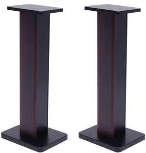 Universal Floor Speaker Stands 28'' Bookshelf Speaker Stands Pair Heavy Duty Surround Sound Speaker with Sand Filling Tuning Function Studio Monitor Stands for Home Theater (Black Walnut, 28'') Universal Floor Speaker Stands 28'' Bookshelf Speaker Stands Pair Heavy Duty Surround Sound Speaker with Sand Filling Tuning Function Studio Monitor Stands for Home Theater (Black Walnut, 28'')