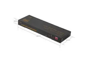 ViewHD 1 in 4 Out 1x4 Splitter Audio Extractor | HDMI 2.0 HDCP 2.2 4K@60Hz | 4K to 1080P Scaler | HDR Dolby Vision | 3.5mm Jack Optical and HDMI Audio Outputs to HDMI AVR Receiver | Model: UHD1X4SA ViewHD 1 in 4 Out 1x4 Splitter Audio Extractor | HDMI 2.0 HDCP 2.2 4K@60Hz | 4K to 1080P Scaler | HDR Dolby Vision | 3.5mm Jack Optical and HDMI Audio Outputs to HDMI AVR Receiver | Model: UHD1X4SA