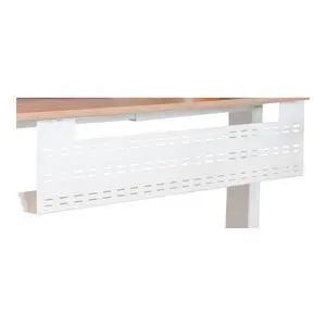 Stand Up Desk Store Under Desk Cable Management Tray Horizontal Computer Cord Raceway and Modesty Panel (White, 39") Stand Up Desk Store Under Desk Cable Management Tray Horizontal Computer Cord Raceway and Modesty Panel (White, 39")