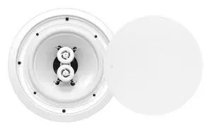 6.5 Inch 300W Dual Channel 8 Ohm Home Audio In Ceiling Marine Grade Waterproof Speaker with 60Hz to 22kHz Frequency Response, Single, 1 Pack 6.5 Inch 300W Dual Channel 8 Ohm Home Audio In Ceiling Marine Grade Waterproof Speaker with 60Hz to 22kHz Frequency Response, Single, 1 Pack