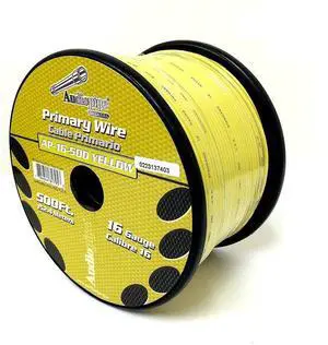 Pet Dog Fence Stranded Wire 16 GA 500 FT Yellow In Ground Fence Burial Boundary Pet Dog Fence Stranded Wire 16 GA 500 FT Yellow In Ground Fence Burial Boundary
