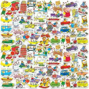 Richard Scarry 150ct Vinyl L Deluxe Stickers, Skateboard, Indoor/Outdoor Richard Scarry 150ct Vinyl L Deluxe Stickers, Skateboard, Indoor/Outdoor