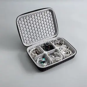 Portable Hard Protective Shell Skin Carrying Case for Sony IER-Z1R M7 M9 for Sennheiser IE900 IE800S IE600 for iBasso AM05 IT01S IT07 in-Ear HiFi Earphone Earhook Storage Box Bag Cover (6 Cells Box) Portable Hard Protective Shell Skin Carrying Case for Sony IER-Z1R M7 M9 for Sennheiser IE900 IE800S IE600 for iBasso AM05 IT01S IT07 in-Ear HiFi Earphone Earhook Storage Box Bag Cover (6 Cells Box)