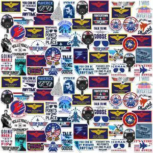 Top Gun Variety 200ct Vinyl L Deluxe Stickers, Skateboard, Indoor/Outdoor Top Gun Variety 200ct Vinyl L Deluxe Stickers, Skateboard, Indoor/Outdoor