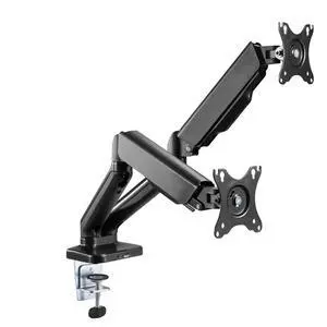Dual Spring LCD Monitor Arms with USB and Multimedia Ports for: Sceptre Curved 27" 75Hz LED Monitor HDMI VGA Build-in Speakers, Edge-Less Metal Black 2019 (C275W-1920RN) Dual Spring LCD Monitor Arms with USB and Multimedia Ports for: Sceptre Curved 27" 75Hz LED Monitor HDMI VGA Build-in Speakers, Edge-Less Metal Black 2019 (C275W-1920RN)