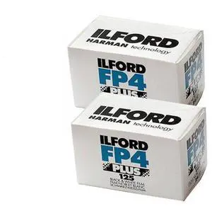 Two Pack of FP4 Plus 35mm Black & White Negative Film 36 Exp Two Pack of FP4 Plus 35mm Black & White Negative Film 36 Exp