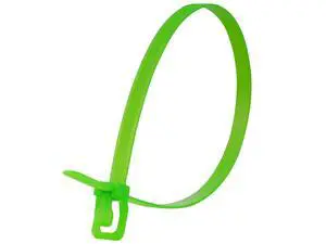 32-Inch Fluorescent Green Reusable Releasable Cable Ties 10 Pack, 175 lb Strength, Patented Quick-Release, Ultra-Durable for Heavy-Duty Commercial and Industrial Applications 32-Inch Fluorescent Green Reusable Releasable Cable Ties 10 Pack, 175 lb Strength, Patented Quick-Release, Ultra-Durable for Heavy-Duty Commercial and Industrial Applications