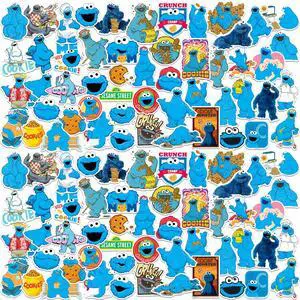 Sesame Street Cookie Monster 200 Vinyl Stickers Waterproof Die-Cut Decals Sesame Street Cookie Monster 200 Vinyl Stickers Waterproof Die-Cut Decals