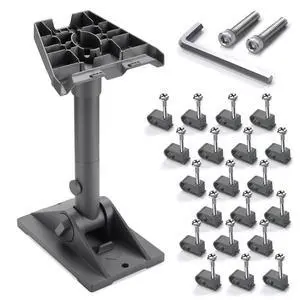 Starlink Mount Gen3 Pivot Mounting Kit Roof Heavy Duty Adjustable | Tilt Angle Bracket with Pipe Pole Adapter for Standard Dish Installation Starlink Mount Gen3 Pivot Mounting Kit Roof Heavy Duty Adjustable | Tilt Angle Bracket with Pipe Pole Adapter for Standard Dish Installation