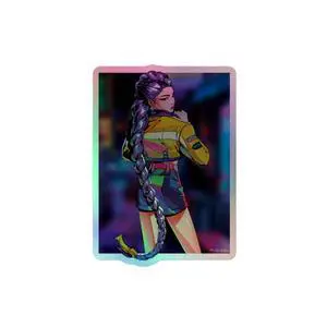 Holographic Sticker Rumi Electric Summer - Officially Licensed Holographic Sticker Rumi Electric Summer - Officially Licensed