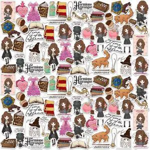 Harry Potter Chibi Hermione Collection Theme 100 Vinyl Stickers Waterproof Harry Potter Chibi Hermione Collection Theme 100 Vinyl Stickers Waterproof
