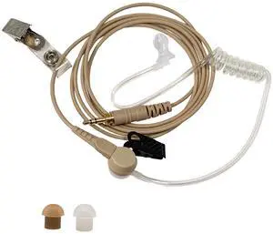 IFB Earpiece 3.5mm Kit Anchor/Broadcaster in Ear Monitor Only On Camera On Stage Professional EarSet Compatible w/iPhone, Andriod, Telex, Clear-Com, Comrex, Lecstronics IFB Earpiece 3.5mm Kit Anchor/Broadcaster in Ear Monitor Only On Camera On Stage Professional EarSet Compatible w/iPhone, Andriod, Telex, Clear-Com, Comrex, Lecstronics