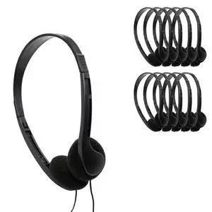 Avid AE-08 On-Ear Stereo Headphones (25-Pack) Avid AE-08 On-Ear Stereo Headphones (25-Pack)