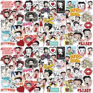 Betty Boop 100 Vinyl Stickers Waterproof Die-Cut Decals Laptop Water Bottle Betty Boop 100 Vinyl Stickers Waterproof Die-Cut Decals Laptop Water Bottle