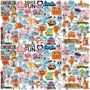 The Amazing World of Gumball 200 Vinyl Stickers Waterproof Die-Cut Decals The Amazing World of Gumball 200 Vinyl Stickers Waterproof Die-Cut Decals