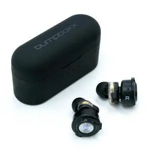 Bumpbuds Wireless Ear Buds | Bluetooth Noise Cancelling Headphones. Built in Microphone. Water Resistant. Light Weight with Case. Black Bumpbuds Wireless Ear Buds | Bluetooth Noise Cancelling Headphones. Built in Microphone. Water Resistant. Light Weight with Case. Black