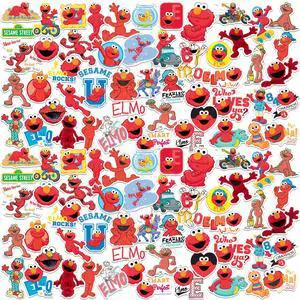 Sesame Street Elmo 200 Vinyl Stickers Waterproof Die-Cut Decals Laptop Car Sesame Street Elmo 200 Vinyl Stickers Waterproof Die-Cut Decals Laptop Car