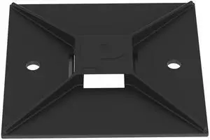 ABM2S-AT-C0 Cable Tie Mounts - Adhesive Backed (Pack of 100) ABM2S-AT-C0 Cable Tie Mounts - Adhesive Backed (Pack of 100)