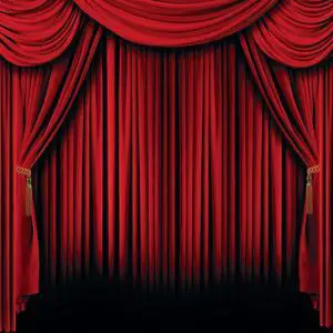 Red Curtain Backdrop Banner (6 feet x 6 feet) Party Decor Red Curtain Backdrop Banner (6 feet x 6 feet) Party Decor