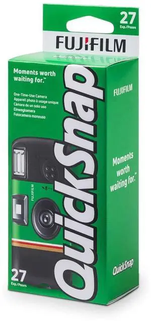 QuickSnap Flash 400 35mm Single-Use Disposable Camera with Flash, 27 Exposures, 5 Boxes QuickSnap Flash 400 35mm Single-Use Disposable Camera with Flash, 27 Exposures, 5 Boxes