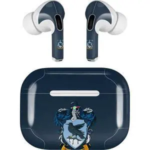 Decal Audio Skin Compatible with Apple AirPods Pro - Officially Licensed Wizarding World Harry Potter Ravenclaw House Crest Design Decal Audio Skin Compatible with Apple AirPods Pro - Officially Licensed Wizarding World Harry Potter Ravenclaw House Crest Design