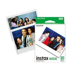 Instax Wide Instant Film, 2-Pack (White) Instax Wide Instant Film, 2-Pack (White)