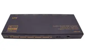 ViewHD 1 in 4 Out HDMI 2.0 18Gbps 1x4 Splitter with Automatic 4K to 1080P Downscaler / 4K@60Hz / HDR and Dloby Vision/HDCP 2.2 to HDCP 1.4 Converter/Model: UHD1X4S ViewHD 1 in 4 Out HDMI 2.0 18Gbps 1x4 Splitter with Automatic 4K to 1080P Downscaler / 4K@60Hz / HDR and Dloby Vision/HDCP 2.2 to HDCP 1.4 Converter/Model: UHD1X4S