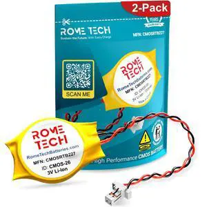 CMOS Battery for Lenovo ThinkPad X1 Carbon 4th Gen (Type 20FB, 20FC) - BIOS RTC 3V CR2016 X1 with 2 Pin 2 Wire Cable (2-Pack) CMOS Battery for Lenovo ThinkPad X1 Carbon 4th Gen (Type 20FB, 20FC) - BIOS RTC 3V CR2016 X1 with 2 Pin 2 Wire Cable (2-Pack)