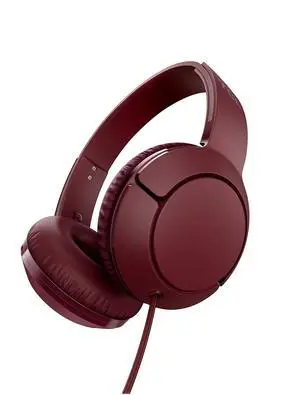 Mtro200 On-Ear Wired Headphones Super Light Weight Headphones with 32mm Drivers for Huge Bass and Built-in Mic Burgundy Crush Mtro200 On-Ear Wired Headphones Super Light Weight Headphones with 32mm Drivers for Huge Bass and Built-in Mic Burgundy Crush