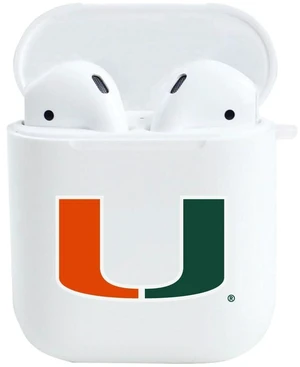 Airpods Case, TPU, University of Miami AirPods/White (TPU) Airpods Case, TPU, University of Miami AirPods/White (TPU)