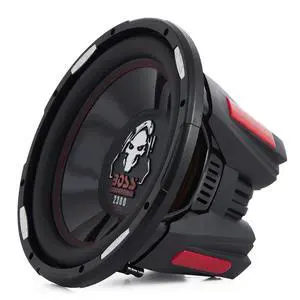 Phantom 12 in Subwoofer Speaker, 2300W, 4 Ohm, P126DVC | Dual Copper Voice Coil, Poly Injection Cone, Rubber Surround, Stamped Steel Basket, 1150W RMS, Sealed or Ported Box Ready Phantom 12 in Subwoofer Speaker, 2300W, 4 Ohm, P126DVC | Dual Copper Voice Coil, Poly Injection Cone, Rubber Surround, Stamped Steel Basket, 1150W RMS, Sealed or Ported Box Ready