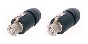(2) Two Genuine NEUTRIK NAC3FC-HC PowerCON AC Power Connector 32 Amp Heavy Duty (2) Two Genuine NEUTRIK NAC3FC-HC PowerCON AC Power Connector 32 Amp Heavy Duty