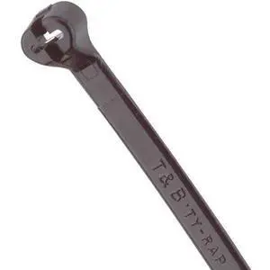 THOMAS & BETTS TY525MX CABLE TIES, SELF-LOCK, 186MM L, NYL, BLK, 50LB, PK100 THOMAS & BETTS TY525MX CABLE TIES, SELF-LOCK, 186MM L, NYL, BLK, 50LB, PK100