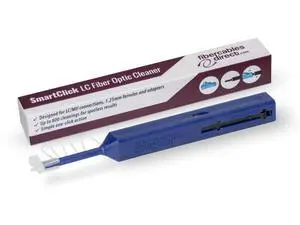 LC Fiber Contact Cleaner | Smart Click LC/MU Fiber Optic Cable Cleaning Pen for 1.25mm Ferrule Connectors | 800+ Dynamic Microfiber Sweep/Rotate Motion - Usage Server LC Fiber Contact Cleaner | Smart Click LC/MU Fiber Optic Cable Cleaning Pen for 1.25mm Ferrule Connectors | 800+ Dynamic Microfiber Sweep/Rotate Motion - Usage Server