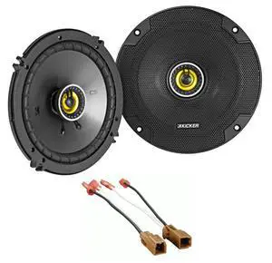 Pair 46CSC654 CSC65 6.5" 6-1/2" 600 Watt 4-Ohm Car Audio Coaxial Speakers Bundle with METRA 72-7400 Speaker Harness Connector Compatible with Mazda/Nissan Pair 46CSC654 CSC65 6.5" 6-1/2" 600 Watt 4-Ohm Car Audio Coaxial Speakers Bundle with METRA 72-7400 Speaker Harness Connector Compatible with Mazda/Nissan