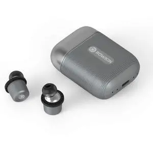 Ascent Micro True Wireless Earbud Headphones: 17+ Hours, Bluetooth 5, Small Headphones & Charging Case Deep Bass Mic Quick Pairing & Noise Reduction for Android Samsung & iPhone (Slate Gray) Ascent Micro True Wireless Earbud Headphones: 17+ Hours, Bluetooth 5, Small Headphones & Charging Case Deep Bass Mic Quick Pairing & Noise Reduction for Android Samsung & iPhone (Slate Gray)