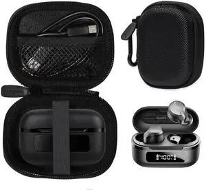 Case for TOZO NC9 Hybrid Active Noise Cancelling Wireless Earbuds (Black) Case for TOZO NC9 Hybrid Active Noise Cancelling Wireless Earbuds (Black)