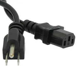 2-Pack Value 6FT 3 Prong AC Power Cord Cable Plug for HP ZR2740w 27-inch LED Backlit IPS Monitor 2-Pack Value 6FT 3 Prong AC Power Cord Cable Plug for HP ZR2740w 27-inch LED Backlit IPS Monitor