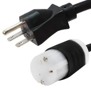 NEMA 6-15P to 6-20R Plug Adapter - 1 Foot, 15A/250V, 14 AWG - IBX-5857-01 NEMA 6-15P to 6-20R Plug Adapter - 1 Foot, 15A/250V, 14 AWG - IBX-5857-01