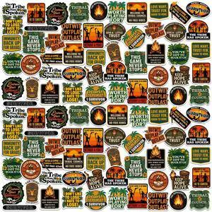 Survivor Iconic Quotes 200 Vinyl Stickers Waterproof Die-Cut Decals Laptop Survivor Iconic Quotes 200 Vinyl Stickers Waterproof Die-Cut Decals Laptop