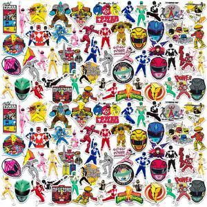 Mighty Morphin Power Rangers 200 Vinyl Stickers Waterproof Die-Cut Decals Mighty Morphin Power Rangers 200 Vinyl Stickers Waterproof Die-Cut Decals