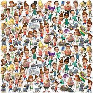 The Adventures of Jimmy Neutron: Boy Genius 100 Vinyl Stickers Waterproof The Adventures of Jimmy Neutron: Boy Genius 100 Vinyl Stickers Waterproof