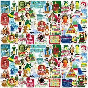 Buddy the Elf 200 Vinyl Stickers Waterproof Die-Cut Decals Laptop Scrapbook Buddy the Elf 200 Vinyl Stickers Waterproof Die-Cut Decals Laptop Scrapbook