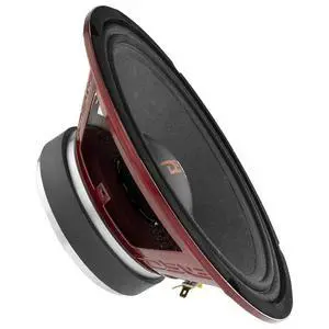 PRO-X10.4M Loudspeaker - 10", Midrange, Red Steel Basket, 600W Max, 300W RMS, 4 Ohms - Premium Quality Audio Door Speakers for Car or Truck Stereo Sound System (1 Speaker), Black PRO-X10.4M Loudspeaker - 10", Midrange, Red Steel Basket, 600W Max, 300W RMS, 4 Ohms - Premium Quality Audio Door Speakers for Car or Truck Stereo Sound System (1 Speaker), Black