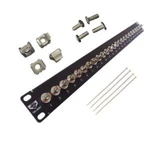 24 Port Rackmount BNC 75 Ohm Patch Panel By 24 Port Rackmount BNC 75 Ohm Patch Panel By